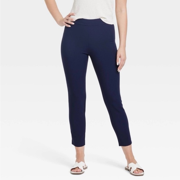 a new day Pants - NWT Women's High-Rise Skinny Ankle Pull-on Pants - a New Day™ Navy sz 8
